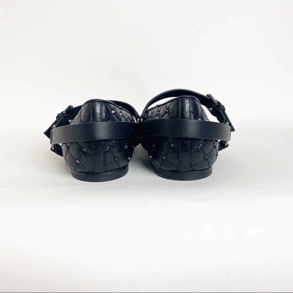 Valentino Rockstud ballet flats size 40 EUC - Picture 3 of 6